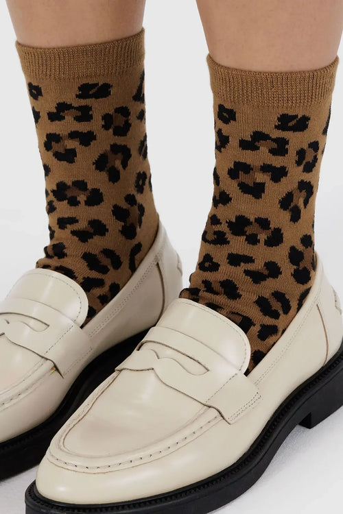 Crew Sock Leopard