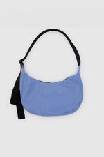 Medium Nylon Crescent Bag Cornflower