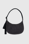 Medium Crescent Bag Washed Black Denim