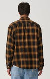 Plaid Classic Long Sleeve Shirt Mustard