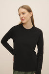 Long Sleeve Top Black