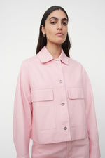 Mirror Jacket Pink Denim