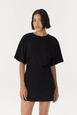 Momentum Tee Mini Dress Black