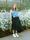 Niko Vest Floral Blue