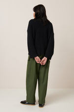 Outline Jumper Black
