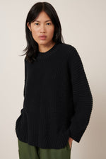 Outline Jumper Black