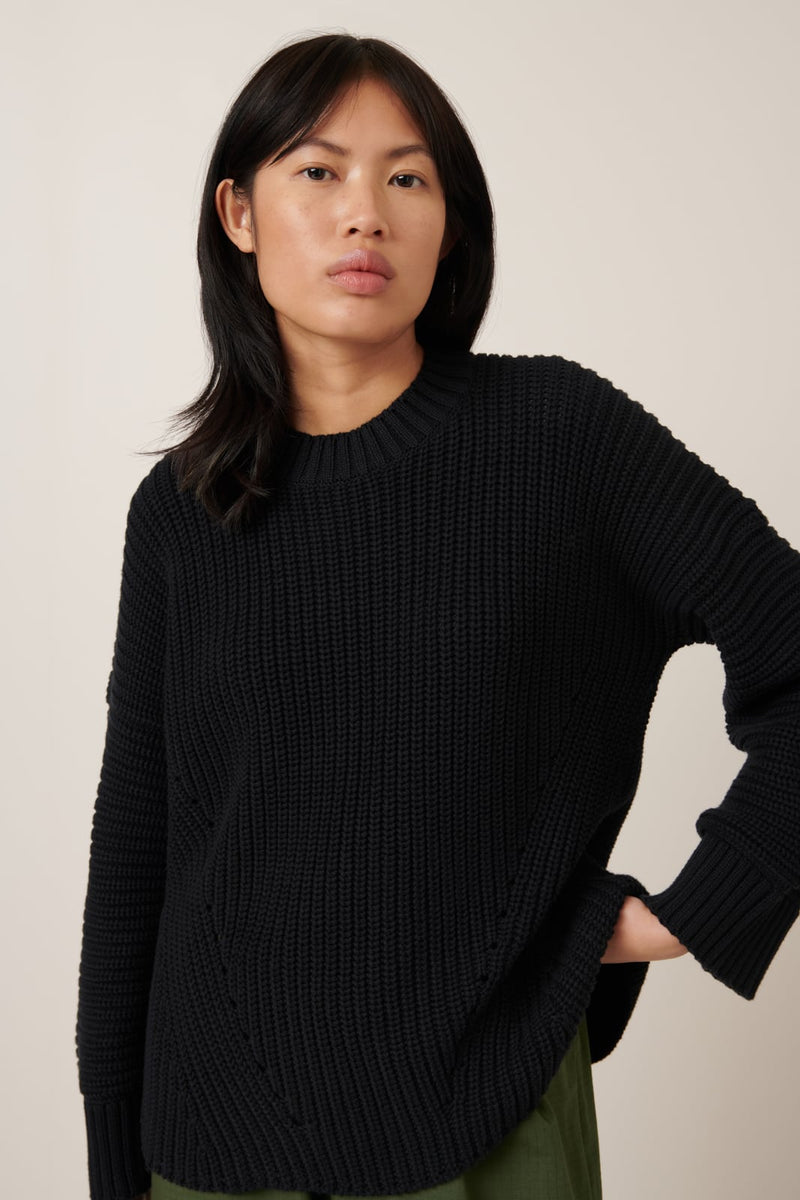Outline Jumper Black