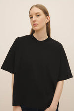 Oversized Boxy Tee Black