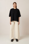 Oversized Boxy Tee Black