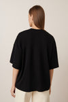 Oversized Boxy Tee Black