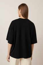 Oversized Boxy Tee Black