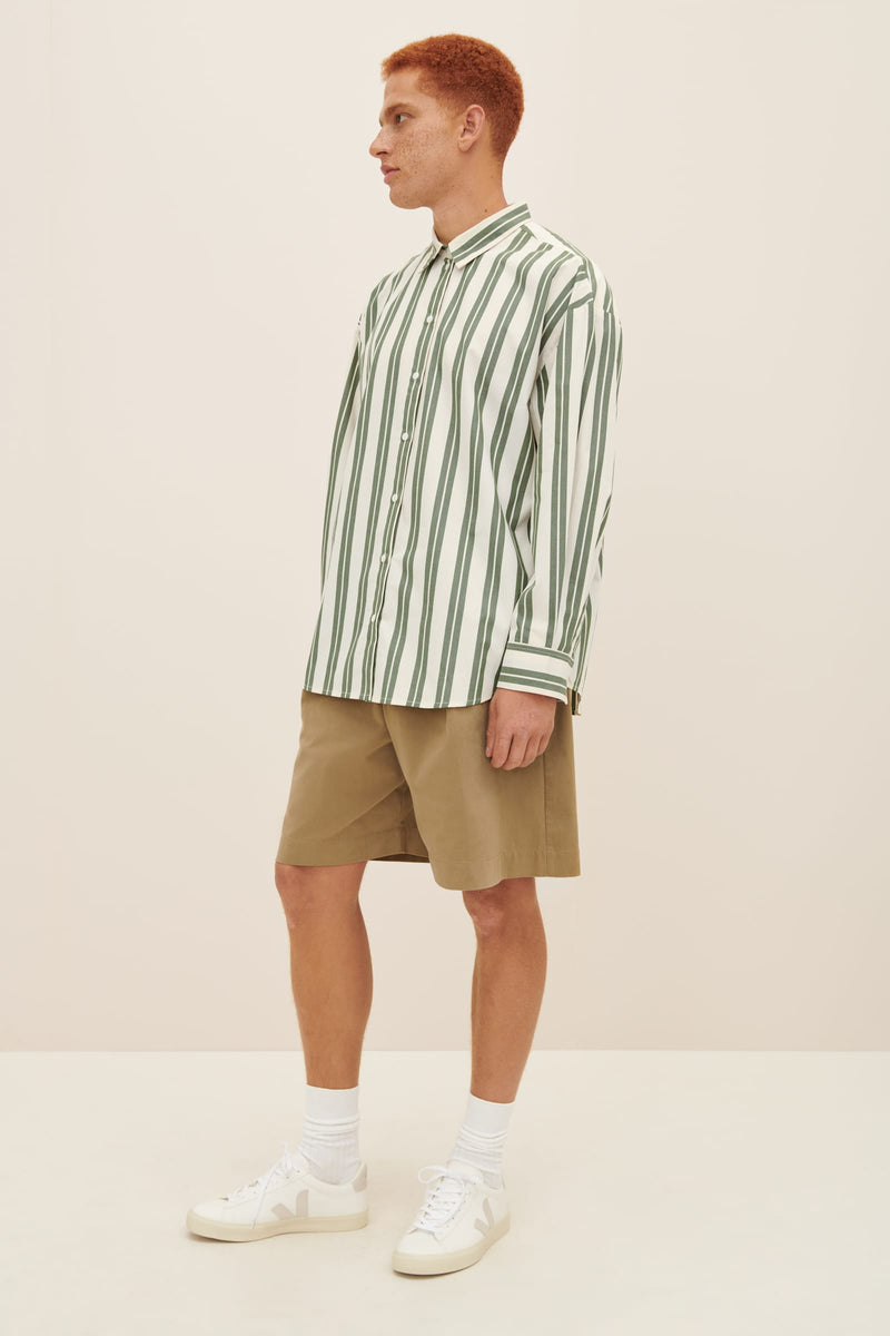 Petra Shirt Forest Stripe