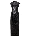 Reflection Sequin Maxi Dress Black