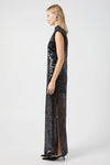 Reflection Sequin Maxi Dress Black