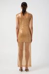 Reflection Sequin Maxi Dress Honey