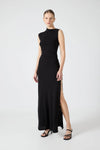 Rolling Stone Maxi Dress Black