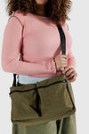 Large Cargo Crossbody Bag Seaweed