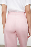 Straight Leg Jean Light Pink Denim