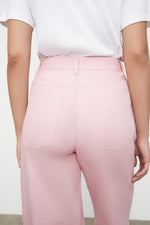 Straight Leg Jean Light Pink Denim