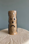 Tall Happy/ Sad Vase