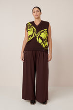 Wingspan Vest Mahogany