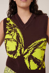 Wingspan Vest Mahogany
