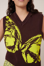 Wingspan Vest Mahogany