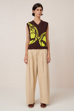 Wingspan Vest Mahogany