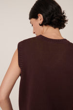 Wingspan Vest Mahogany