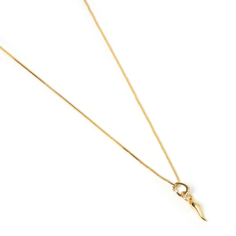 Chilli Gold Charm Necklace