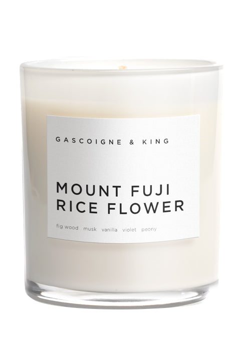 Mount Fuji Rice Flower Candle