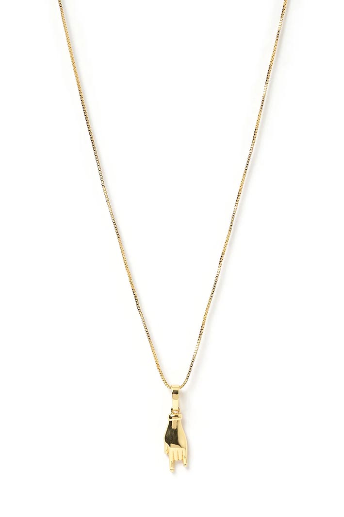 Mano Gold Charm Necklace