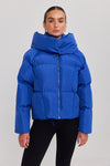 Pisces Puffer Jacket Cobalt Blue
