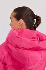 Pisces Puffer Jacket Hyper Pink