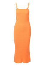 Iria Knitted Dress Soft Orange