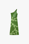 The Barb Hockney Dress Green