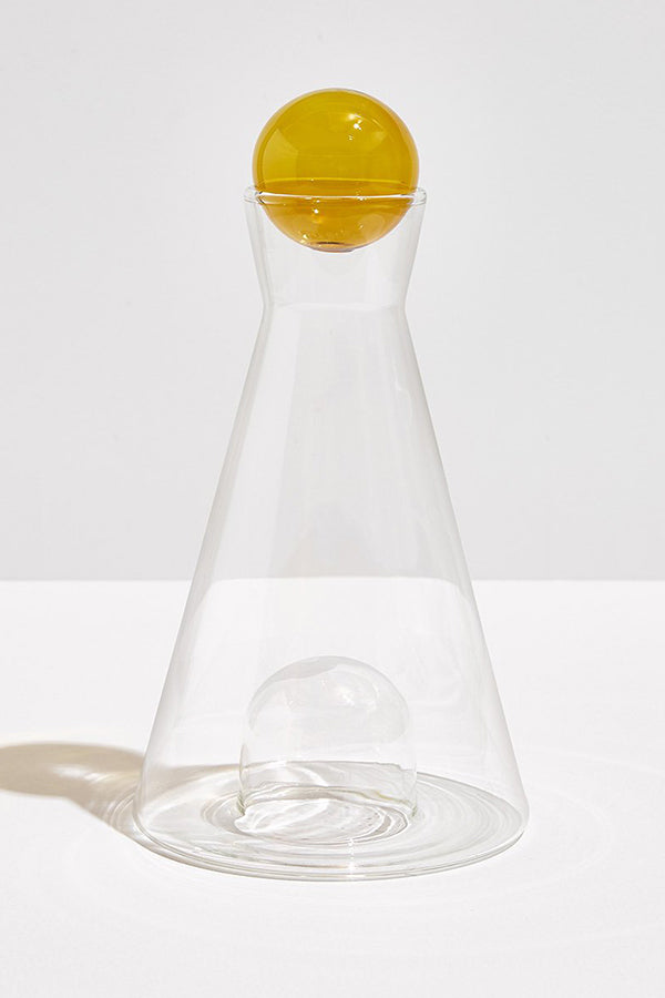 Vice Versa Carafe Clear & Amber