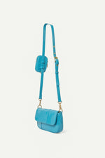 Mini Isabel Bag Cerulean Blue Patent