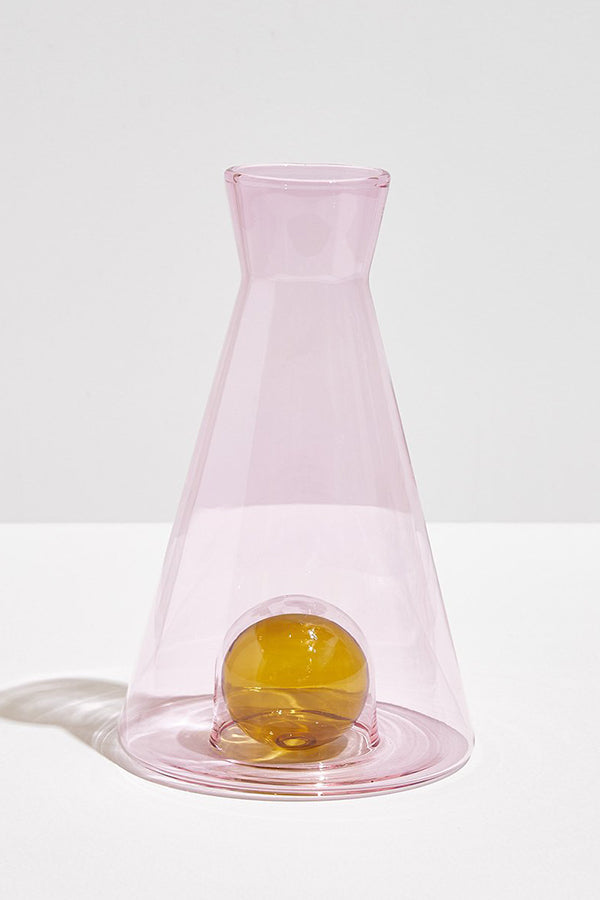 Vice Versa Carafe Pink & Amber