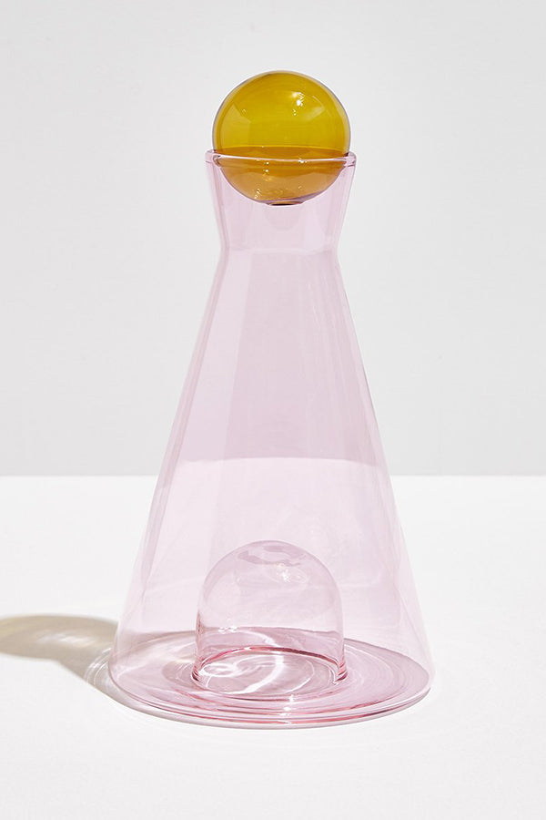 Vice Versa Carafe Pink & Amber